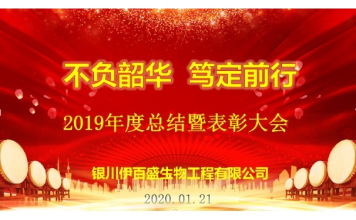 “不負(fù)韶華，篤定前行”2019總結(jié)表彰暨新春年會圓滿成功！